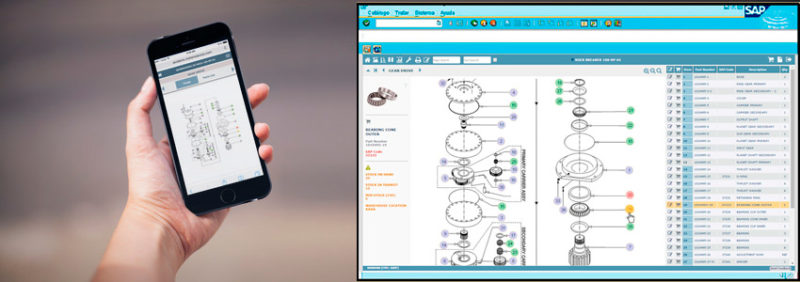 AIC Desktop Mobile interactive graphical parts catalog IPC maintenance electronic